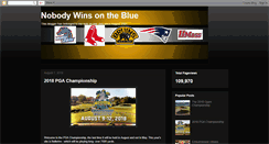 Desktop Screenshot of nobodywinsontheblue.com